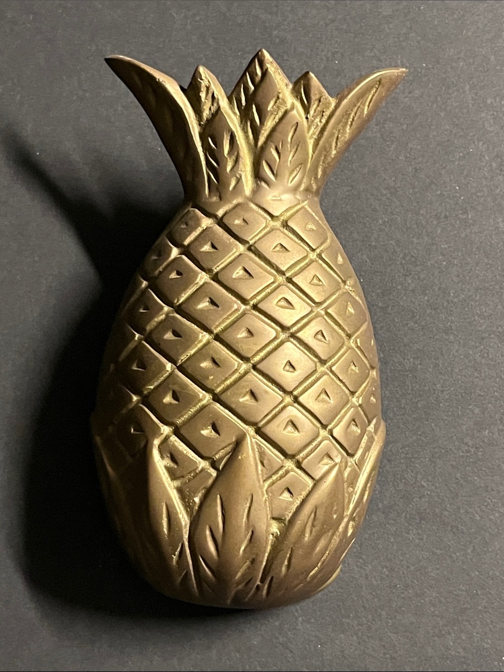 Vintage Brass Pineapple Door Knocker